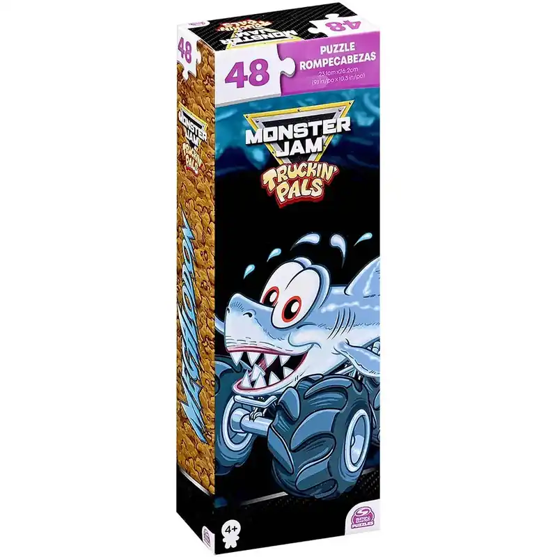 Akció Monster Jam Trucklin Pals 48db-os puzzle - Spin Master