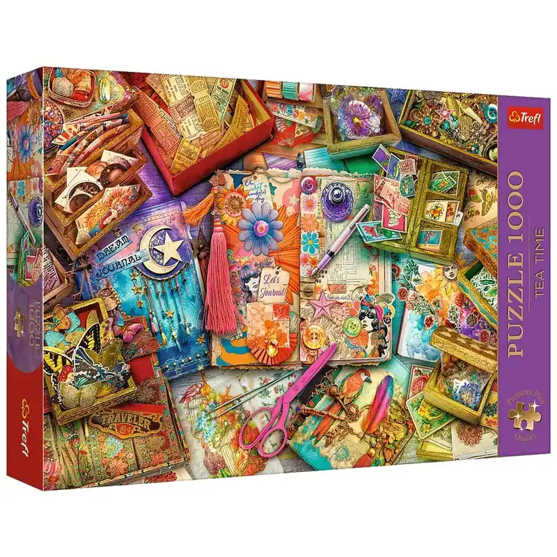 Kreatív asztalka 100db-os Prémium plus quality puzzle - Trefl Legjobb ár