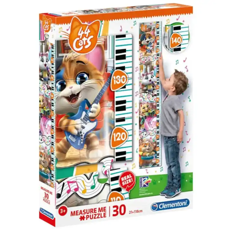 44 csacska macska fali mérce 30 db-os puzzle - Clementoni Nézd meg most