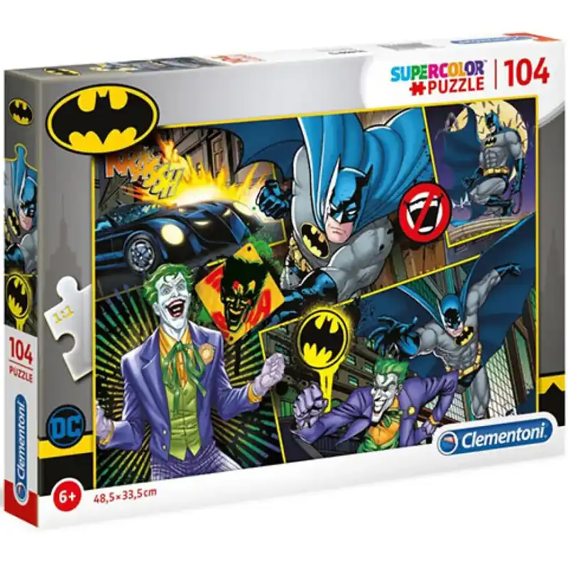 Batman Supercolor puzzle 104db-os - Clementoni Kihagyhatatlan ajánlat