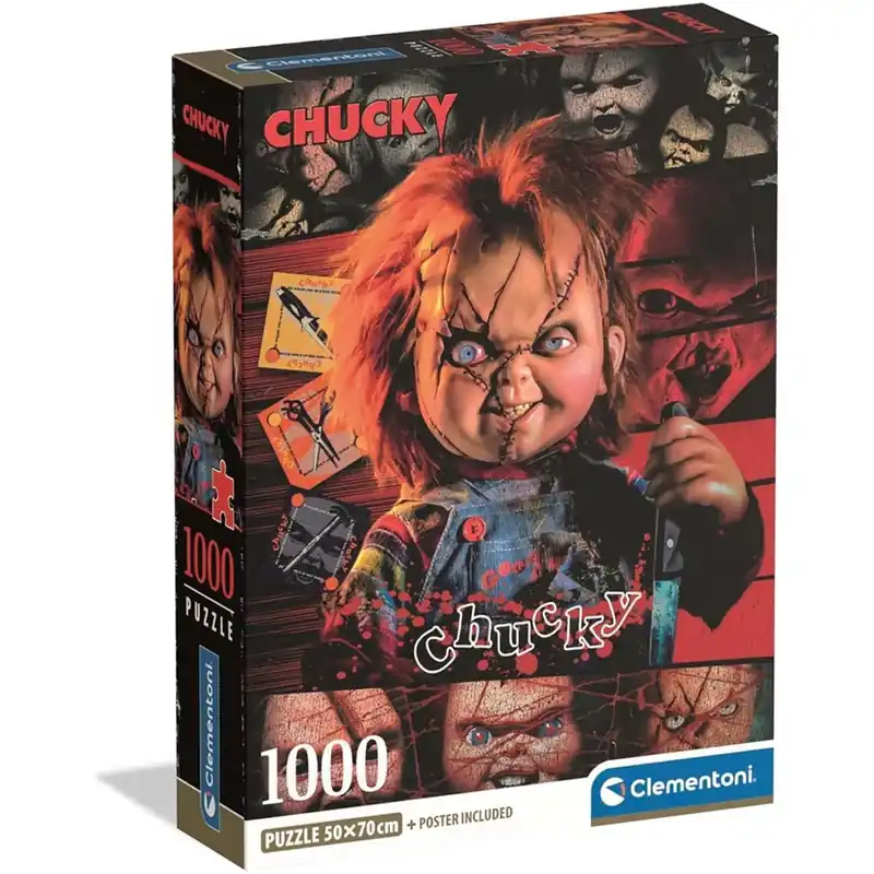 Akció Chucky 1000 db-os puzzle - Clementoni