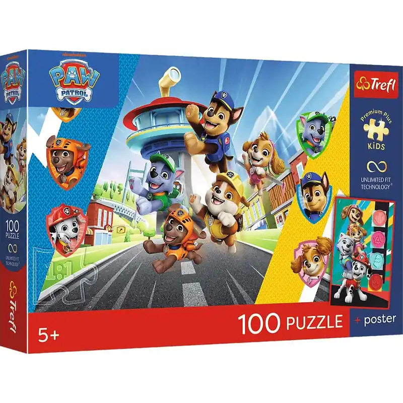 Mancs Őrjárat 100db-os UFT puzzle poszterrel - Trefl Vedd meg online