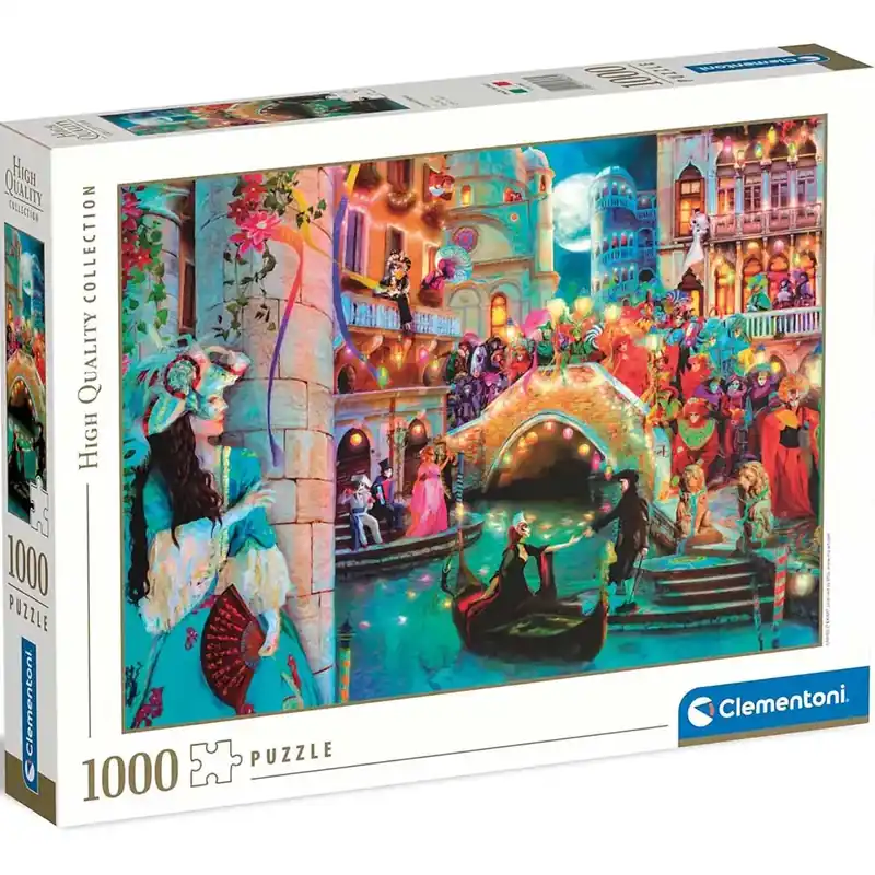 A velencei karnevál HQC 1000db-os puzzle - Clementoni Akciós ár