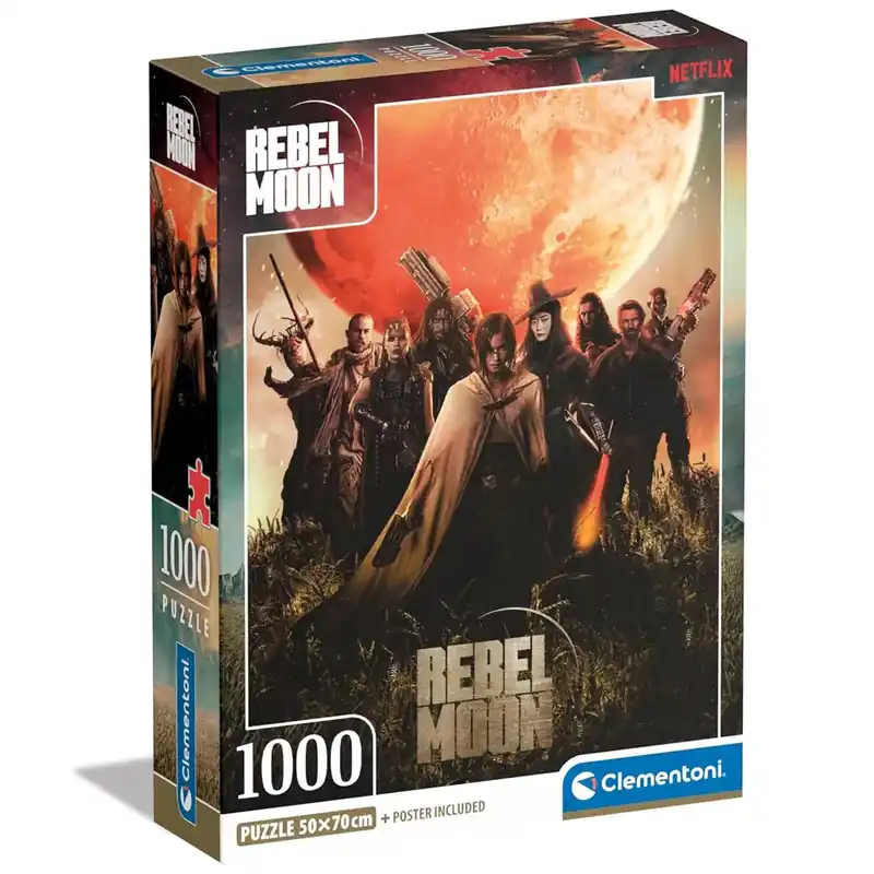 Rebel Moon A tűz gyermeke 1000db-os puzzle - Clementoni Korlátozott ajánlat