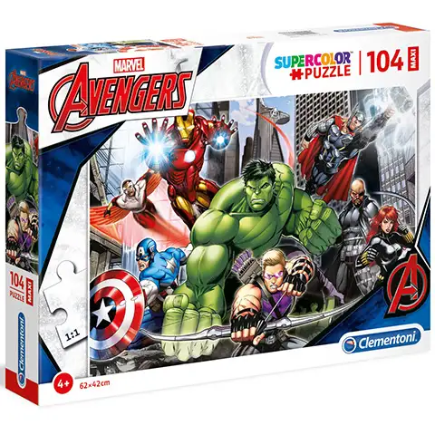 Akciós ár Marvel Bosszúállók 104db-os Maxi Puzzle - Clementoni