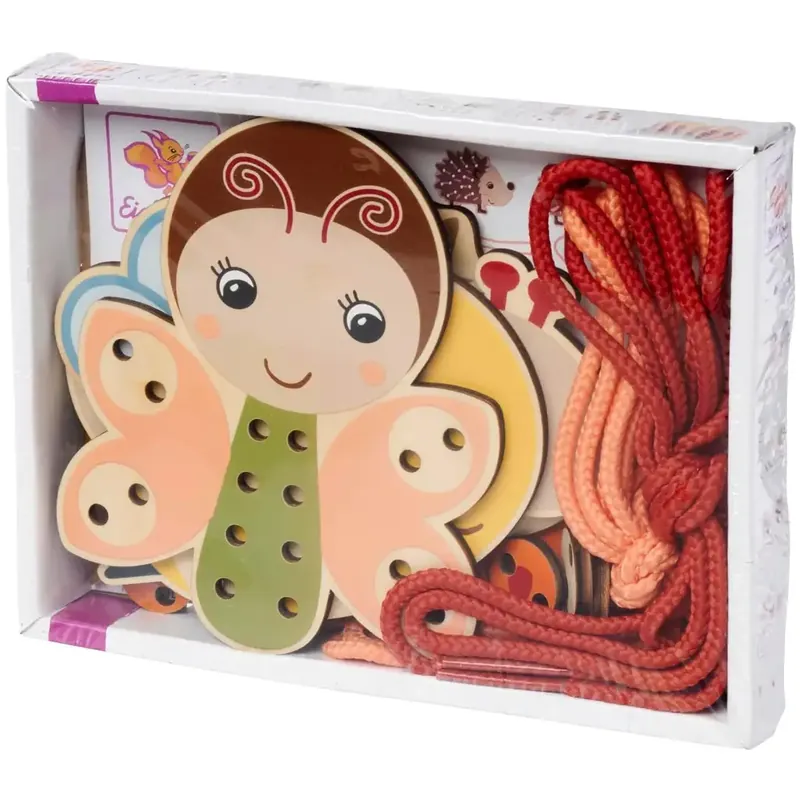 Árcsökkenés Eichhorn Állatos fűzős fajáték - Simba Toys