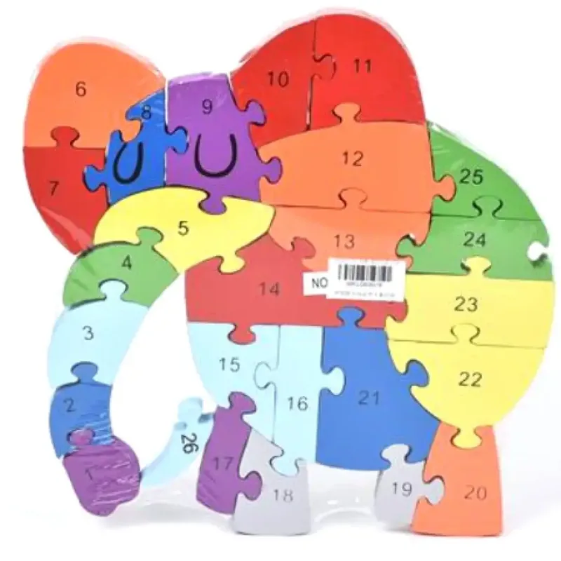 Számos fa oktató elefánt puzzle Különleges ajánlat