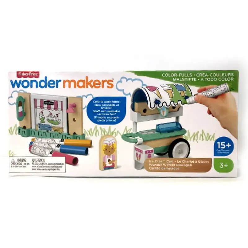 Fisher-Price Wonder Makers színezős fagyiskocsi - Mattel Csak ma