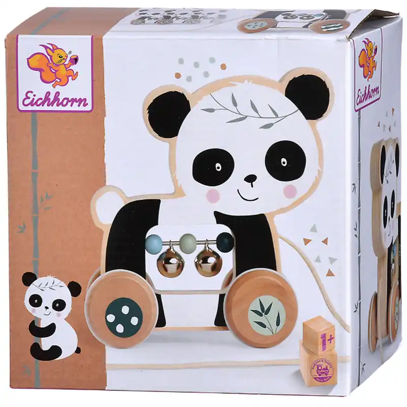 Eichhorn Gurulós pandás fa húzós játék - Simba Toys Azonnali szállítás