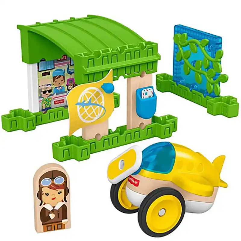 Fisher-Price Wonder Makers Hangár játékszett - Mattel Biztonságos fizetés