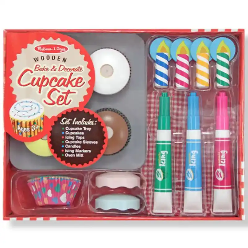 Gyors kiszállítás Sütés-főzés Cupcake játék szett - Melissa Doug
