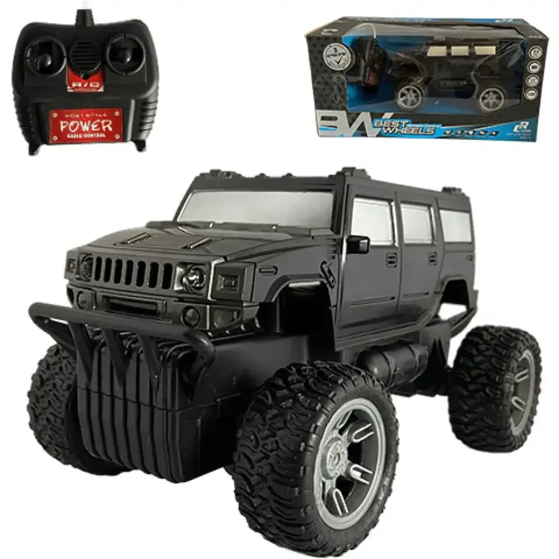 Utolsó esély RC Off-Road távirányítós Hummer fénnyel 27 MHz 22cm 1/14-es méretarány kétféle változatban