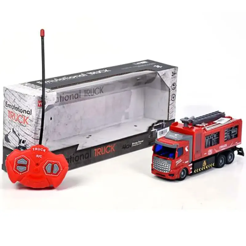 RC távirányítós tűzoltóautó fénnyel 22cm Gyors szállítás