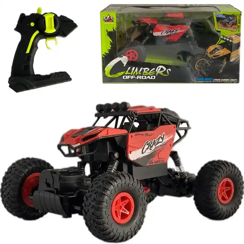 RC Távirányítós hegymászó Off-Road terepjáró háromféle színben 2,4GHz 25cm Olcsó