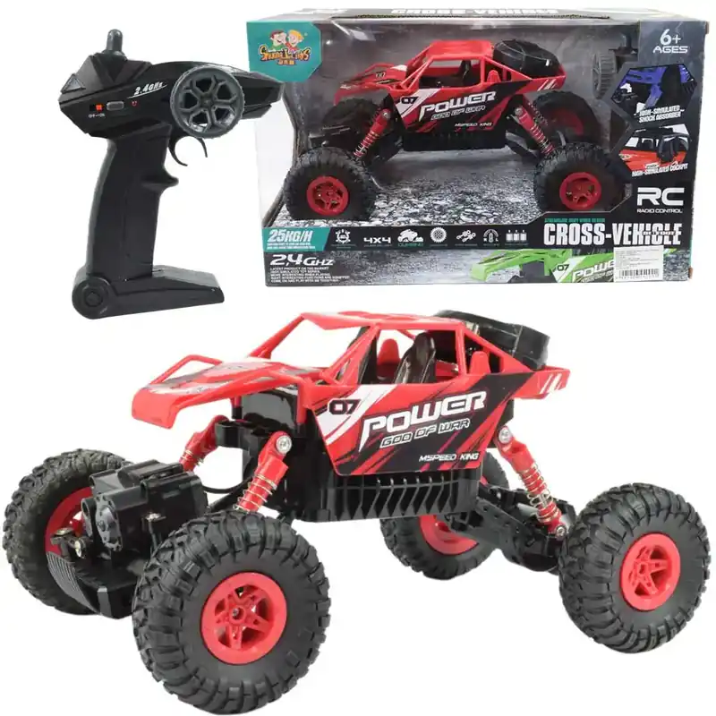 Kedvezményes ár RC Távirányítós Power hegymászó terepjáró buggy kétféle változatban 2,4GHz 25cm