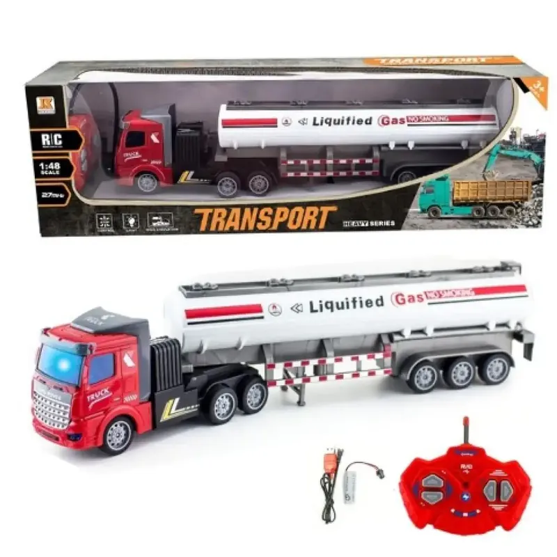 RC Távirányítós üzemanyagszállító kamion 1/48 27mHz Biztonságos fizetés
