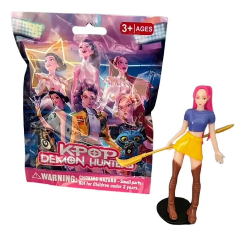 K-Pop Demon Hunters meglepetés figura kártyával Árengedmény