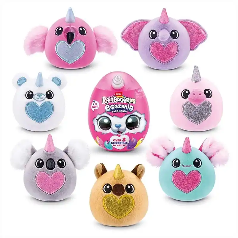 Legkelendőbb Rainbocorns Eggzania baby meglepetés tojás 1. sorozat