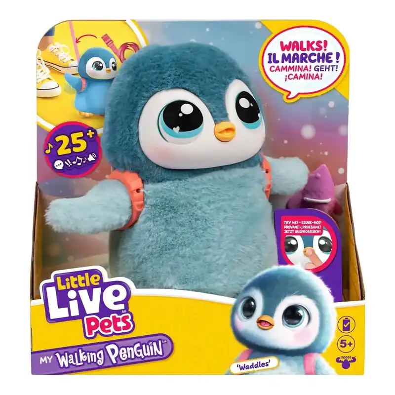 Little Live Pets Sétáló interaktív Pingvin Különleges ajánlat
