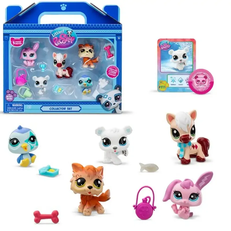 Littlest Pet Shop Téli barátok 5db-os figura csomag 2.széria Ajánlat