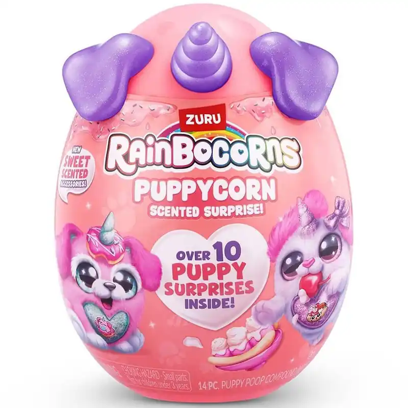 Rainbocorns Pocket Puppycorn meglepetés illatos kutyus plüssfigura többféle változatban 1db Biztonságos fizetés
