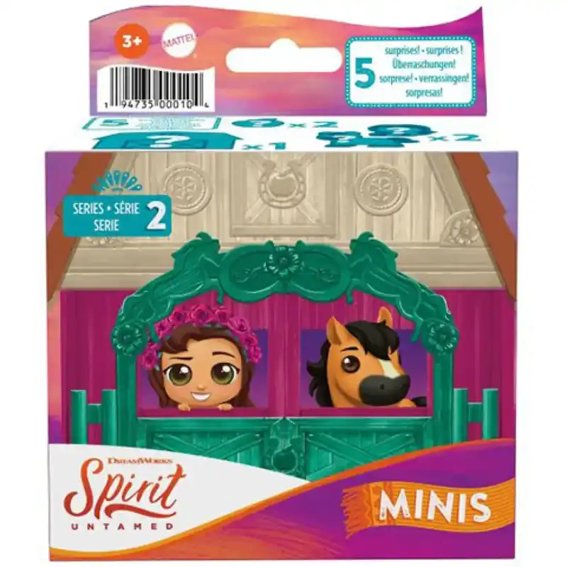 Szilaj Pónik és barátaik pajtában 2. szorozat meglepetés csomag - Mattel Kedvezményes ár