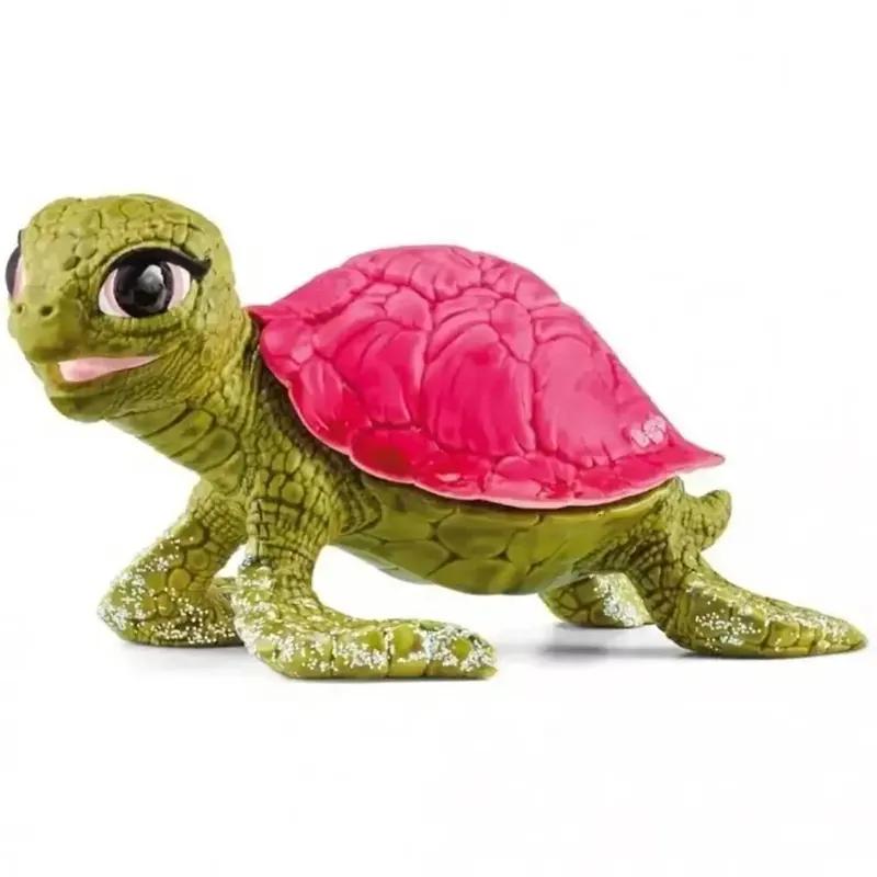 Expressz kézbesítés Schleich Rózsaszín zafír teknős figura (70759)