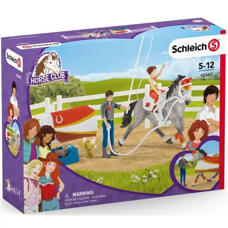 Vásárlói kedvenc Schleich Horse Club - Mia lovastorna játékszett (42443)