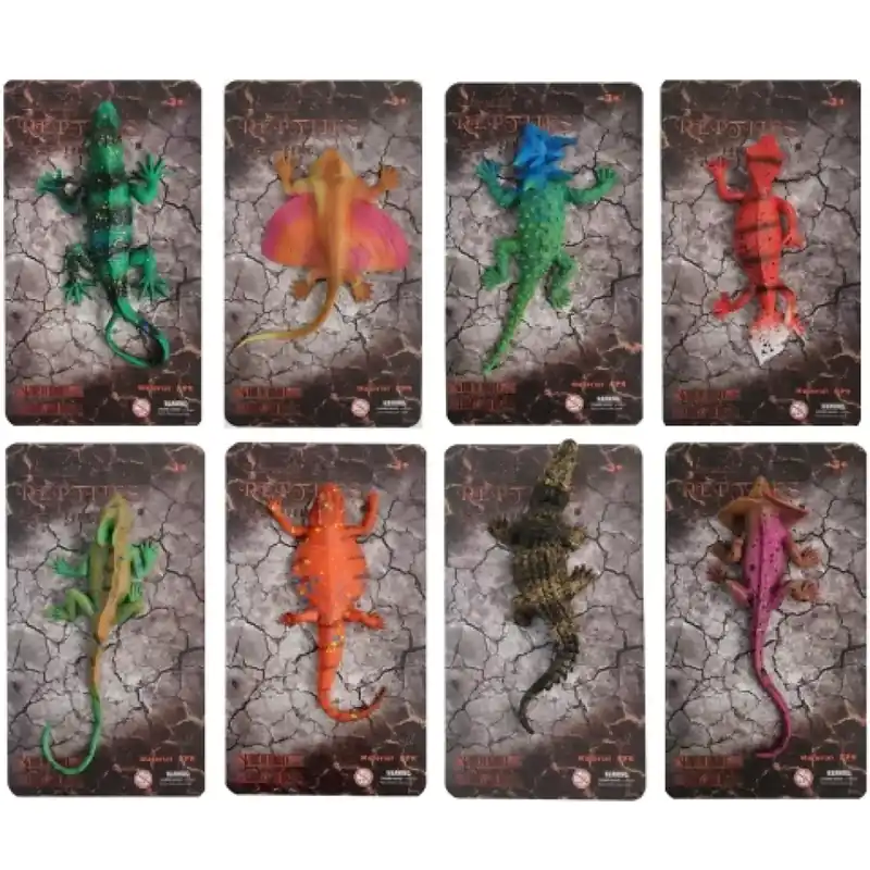 Reptiles hüllő sztreccs figura több változatban Árcsökkenés