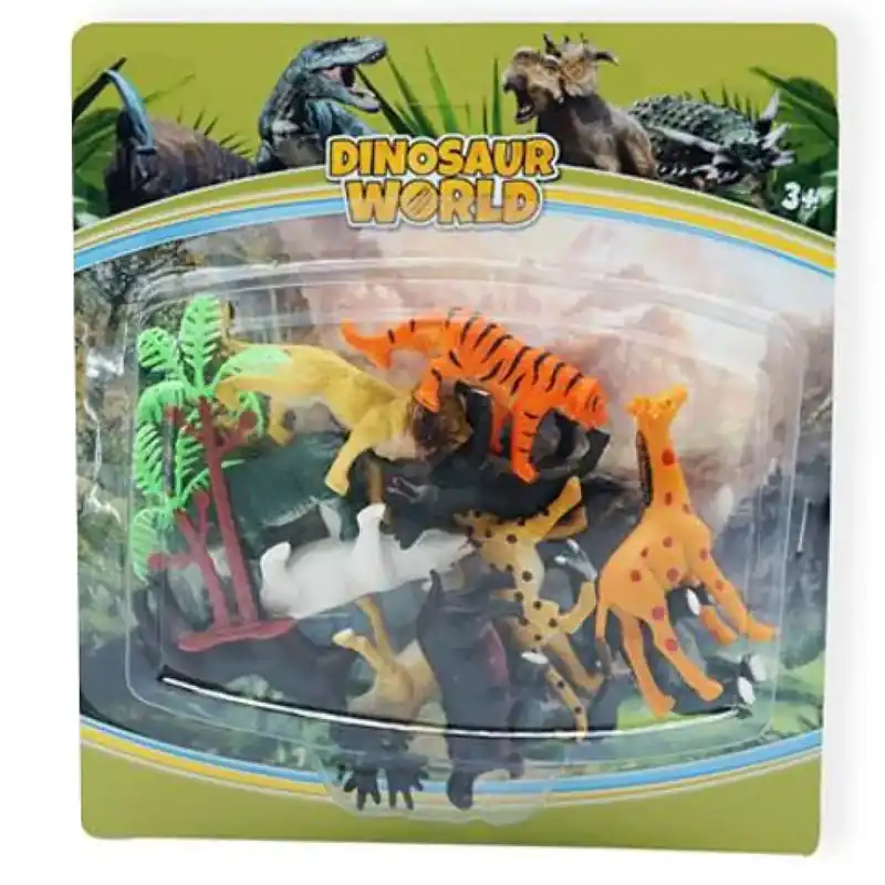 Prémium Dino World Vadállatok figura szett