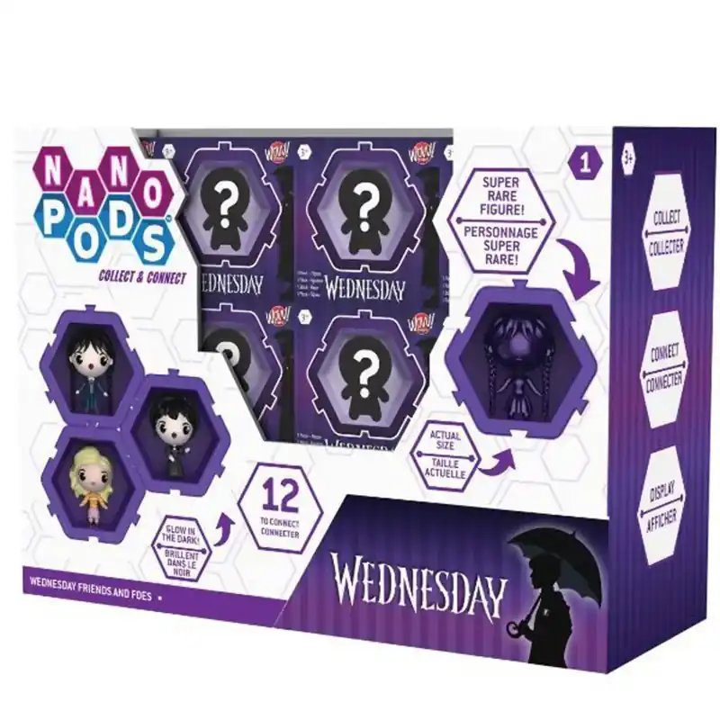 Wednesday Nano pod mini meglepetés figura Ne maradj le