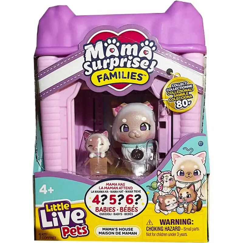 Gyors szállítás Little Live Pets Mama Surprise Cica család