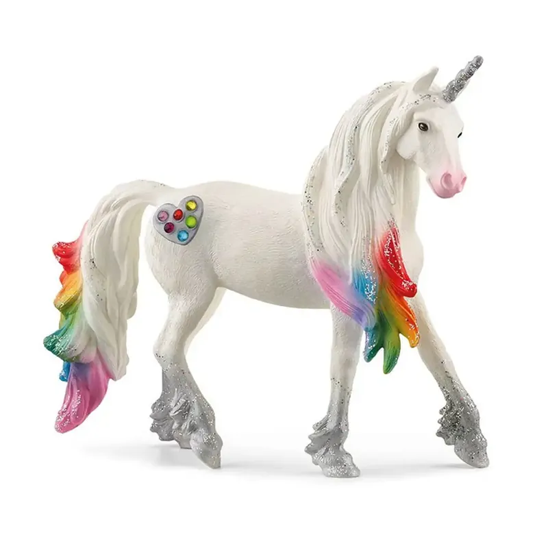 Szezonális akció Schleich Rainbow Love unikornis csődör figura (70725)