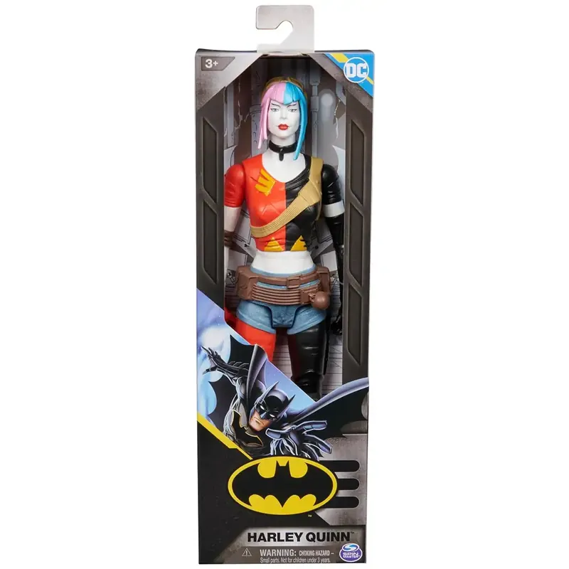 Alacsony ár DC Comics Batman Harley Quinn 30cm-es akciófigura - Spin Master