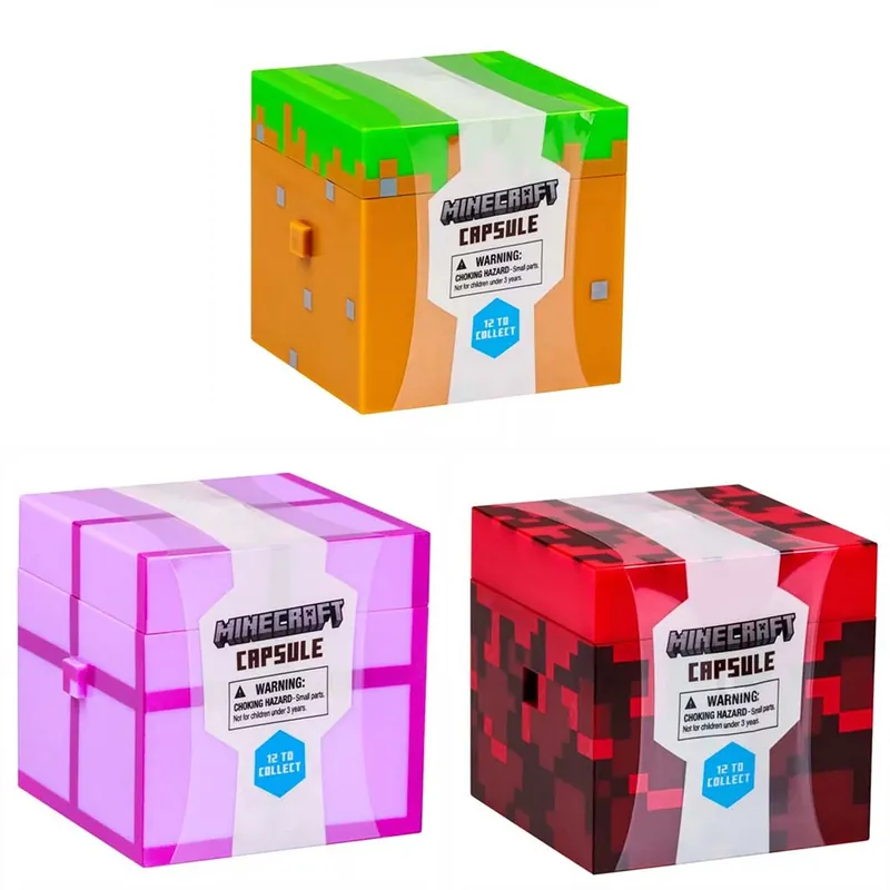 Utolsó esély Minecraft meglepetés kapszula 7cm-es figurákkal