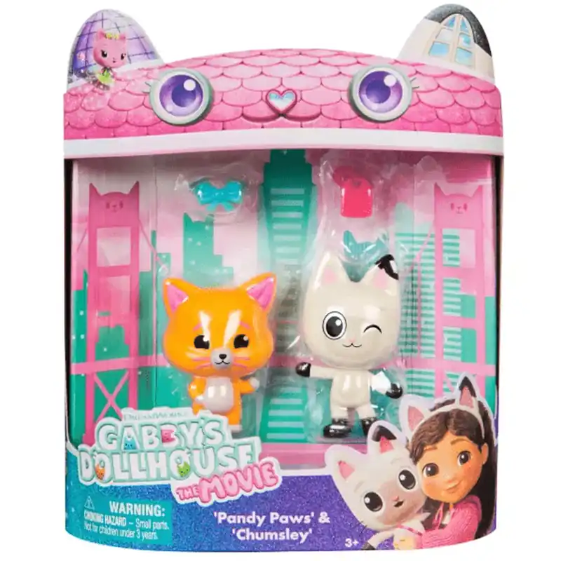Szuper ajánlat Gabi babaháza mozi - Panda Paws és Chumsley 2-es figura csomag - Spin Master
