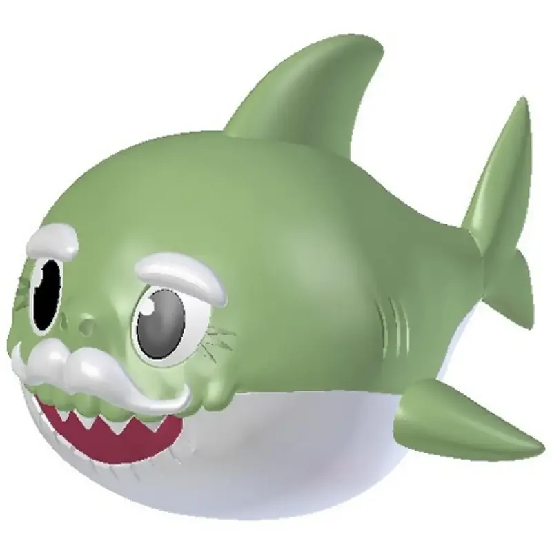 Újdonság Baby Shark Papa cápa figura