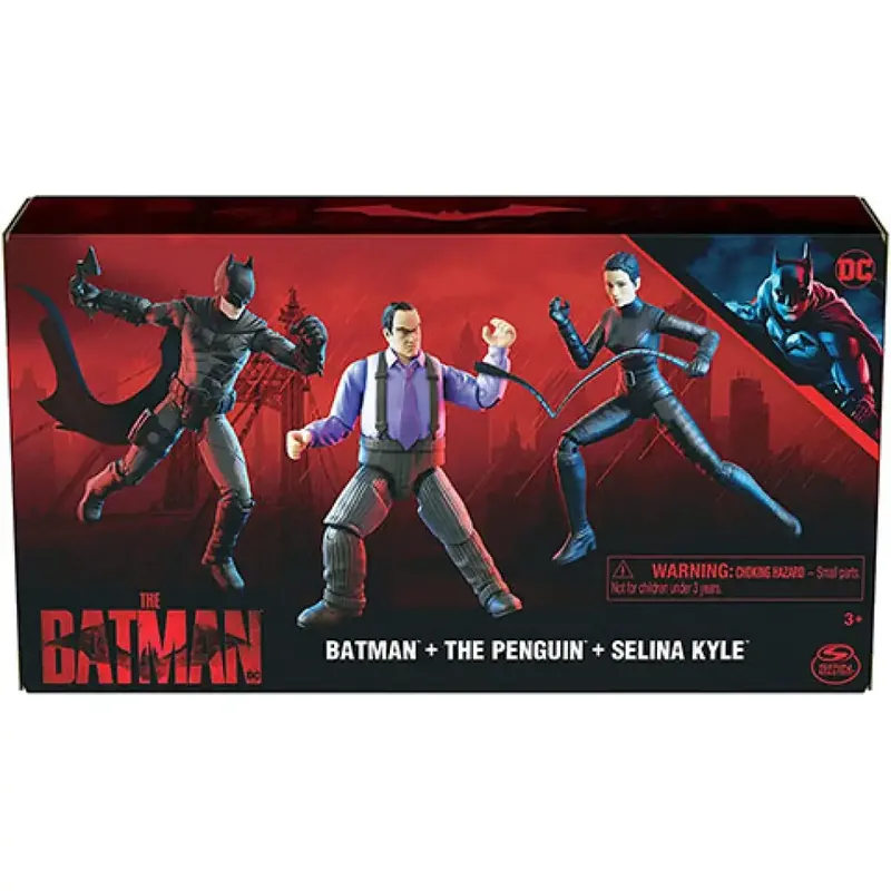 DC Comics The Batman figura csomag 3db-os - Spin Master Kedvezményes ár