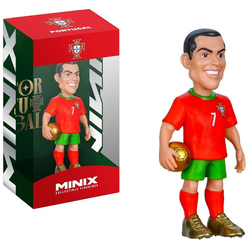 Gyors szállítás Minix Portugália - World Cup Cristiano Ronaldo focista akció figura 12cm