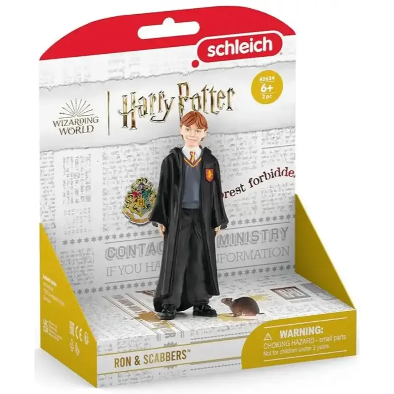 Schleich Harry Potter Ron és Makesz figura szett (42634) Akció