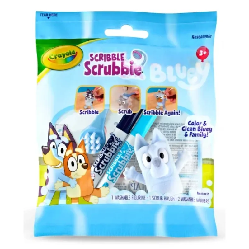 Szuper ajánlat Crayola Washimals Bluey 1db-os figura szett