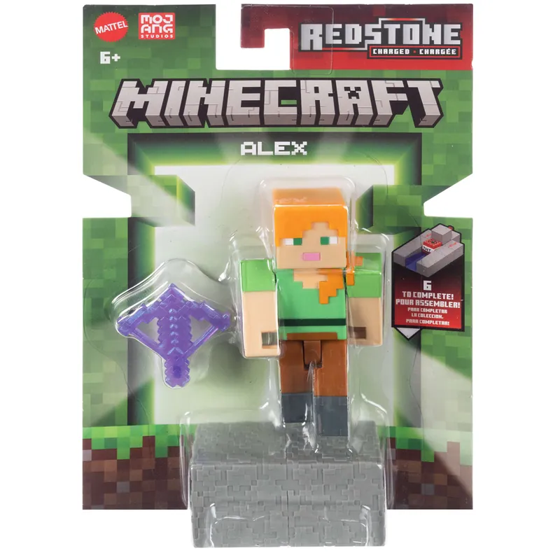 Biztonságos fizetés Minecraft Alex figura kiegészítőkkel - Mattel