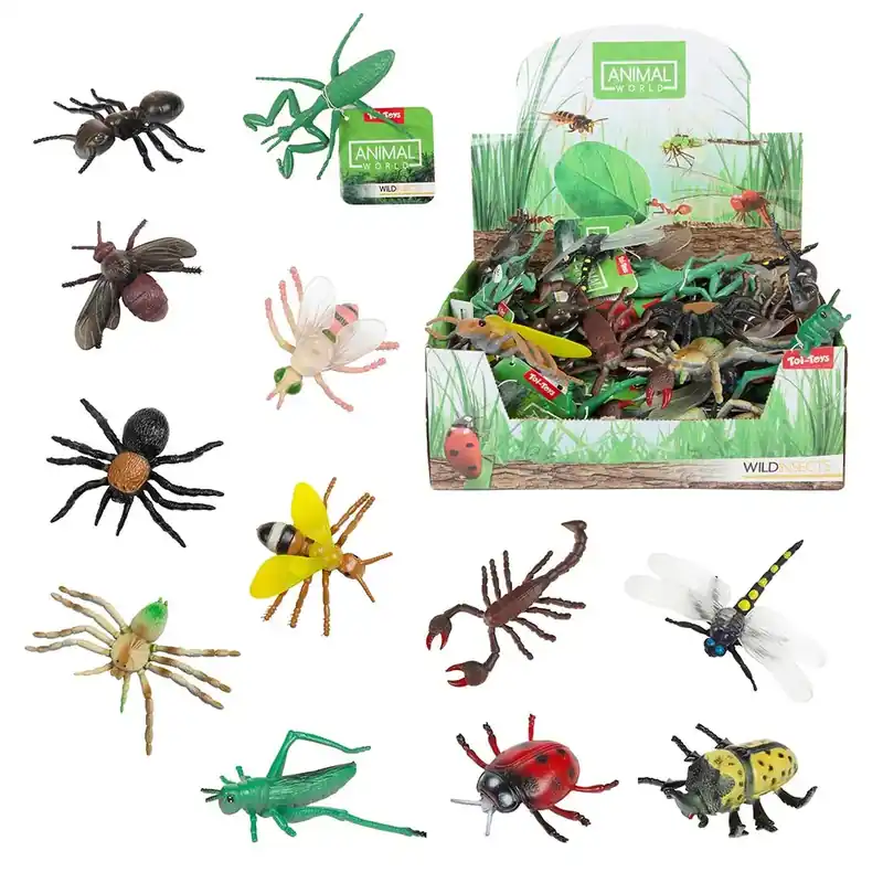 Kedvezmény Animal World Gyűjthető bogár figurák 1db
