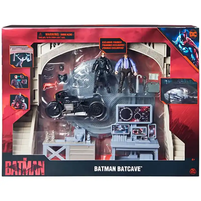 DC Comics The Batman Batcave játékszett - Spin Master Szezonális akció