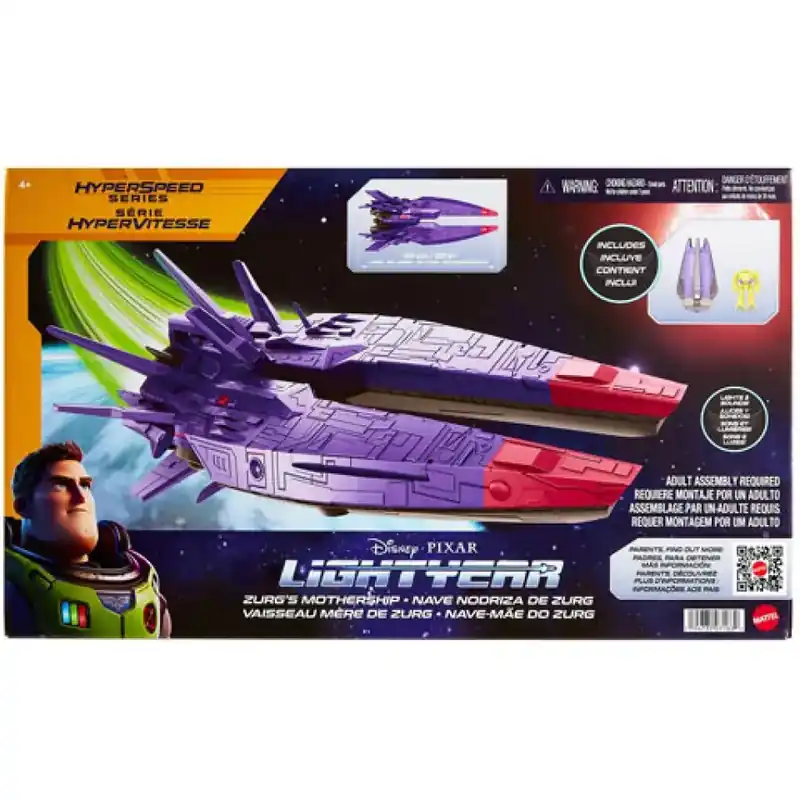 Vedd meg most Lightyear Zurg anyahajó játékszett - Mattel