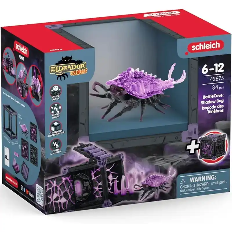 Akciós ár Schleich Battlecave árny isopod szett (42675)