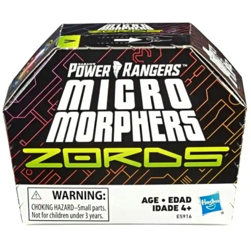 Korlátozott ajánlat Power Rangers Micro Morpher Zordok meglepetéscsomag - Hasbro