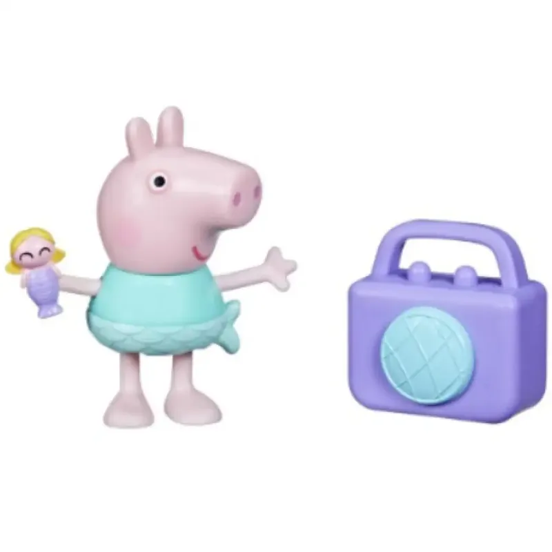 Peppa malac Peppa malac sellő ruhában rádióval figura szett - Hasbro Kiárusítás