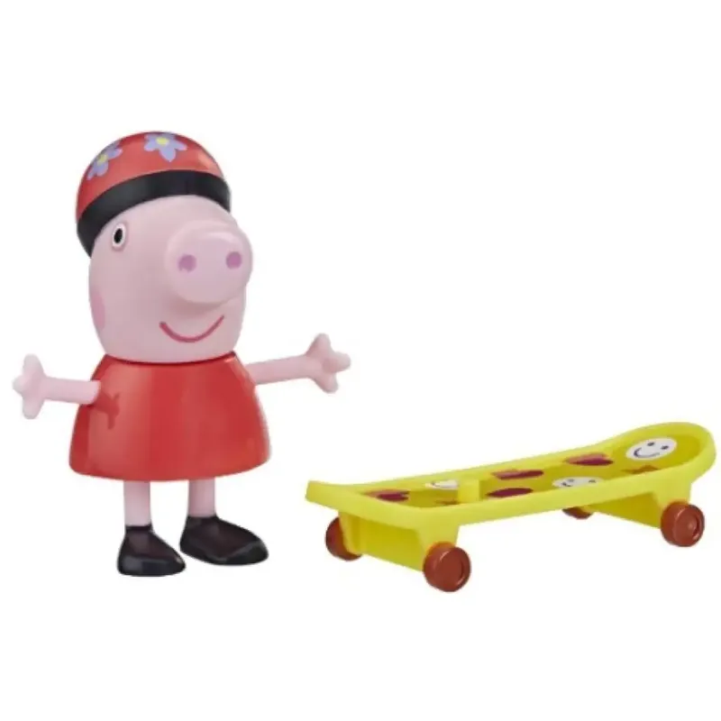 Peppa malac Peppa malac bukósisakban gördeszkával figura szett - Hasbro Szezonális akció