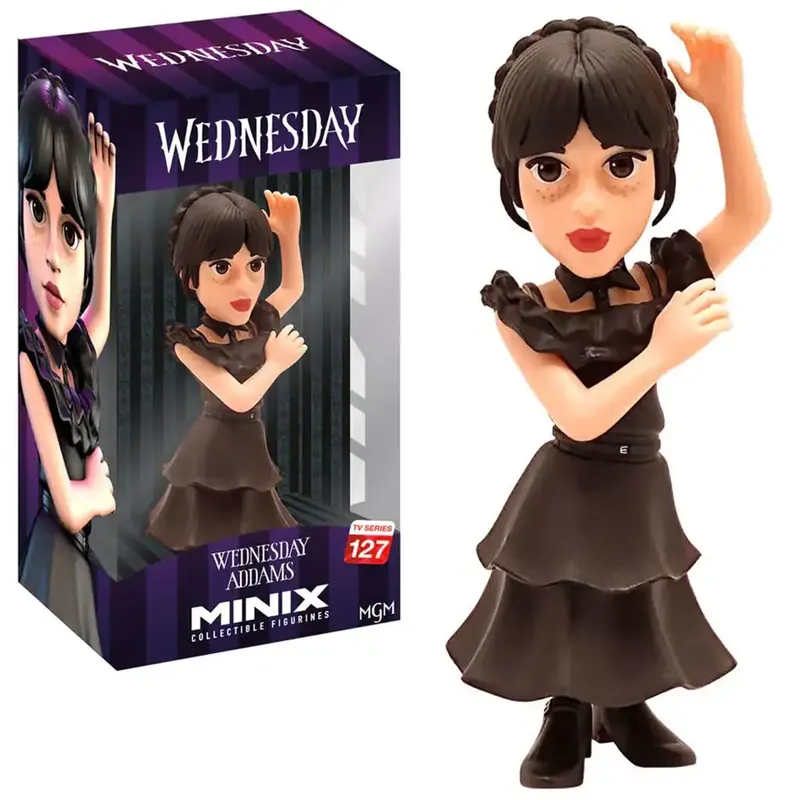 Olcsó MINIX - Wednesday Adams prémium karakter figura báli ruhában 12cm